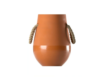 SILO - Round terracotta vase by Natuzzi Italia - view 3